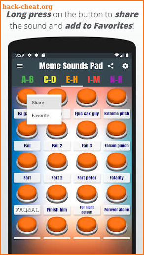 Meme Sounds Pad screenshot