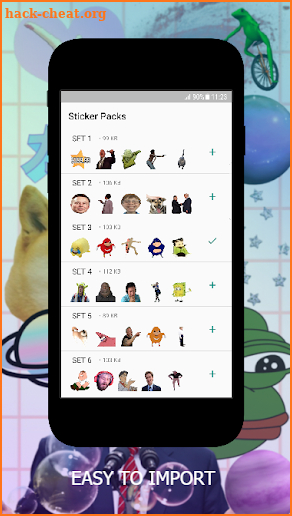 Meme Stickers for WA - WAStickerApps screenshot