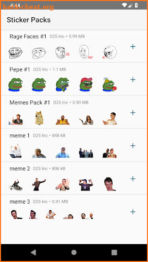 Meme Stickers for Whatsapp WAStickerApps screenshot