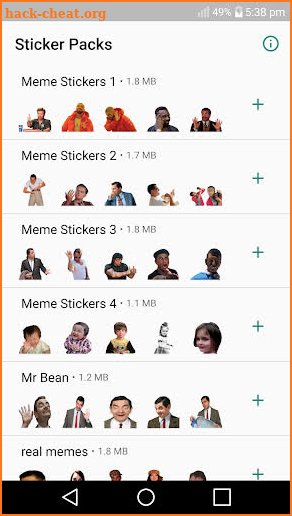 Meme Stickers - WAStickerApps screenshot