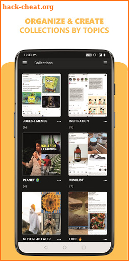 Memento - Collect & Organize your content screenshot