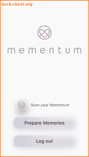 Mementum screenshot