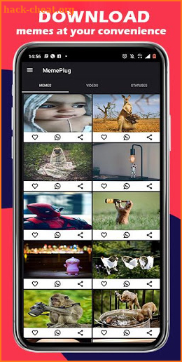 MemePlug - Funny Videos & Memes for WhatsApp screenshot