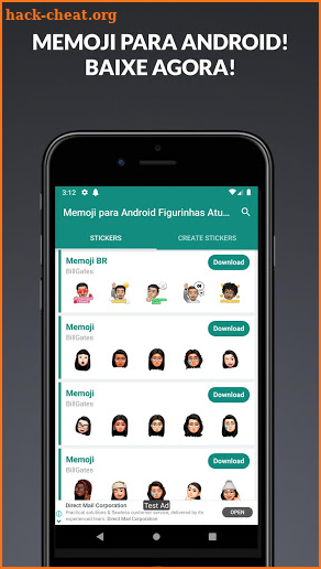 Memoji para android Atualizado 2020 Stickers do BR screenshot