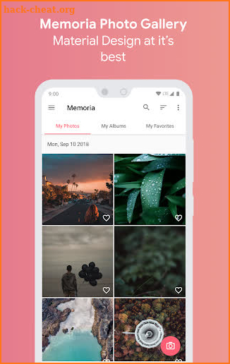 Memoria Photo Gallery screenshot