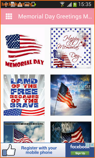 Memorial Day Greetings Messages and Images screenshot