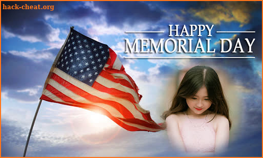 Memorial Day Photo Frame screenshot