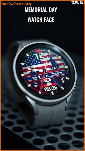 Memorial Day Watch Face screenshot