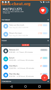 Memorigi: Todo List, Task Planner, and Reminder screenshot