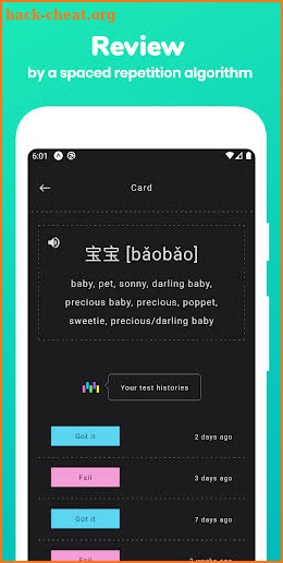 Memorize: Learn Chinese Words with Flashcards screenshot