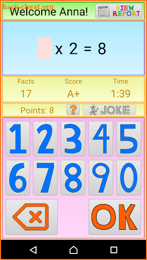 Memorize Times Tables (Ad Free) screenshot