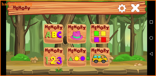 Memory Game screenshot