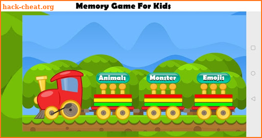 Memory Game for kids : Animals,monsters,emojis screenshot