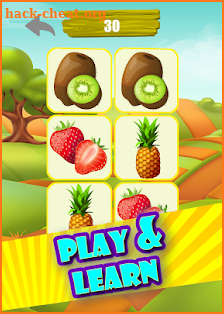 Memory Game - Fruits screenshot