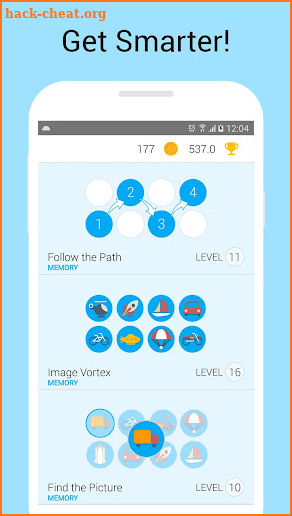 Memory Games: Brain Training screenshot