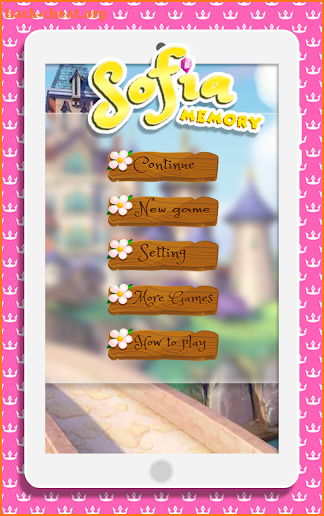 Memory Sofia Girls Kids screenshot