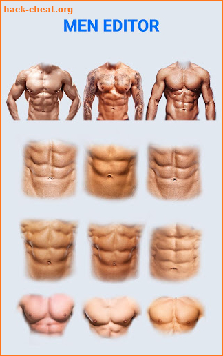 Men Body Editor : Photo & Abs Body Builder Styles screenshot