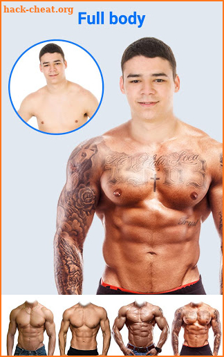 Men Body Editor : Photo & Abs Body Builder Styles screenshot