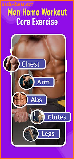 Men Home Workout:Core Exercise screenshot