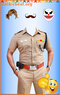 Men Police Suit Photo Editor - Men Police Dress screenshot