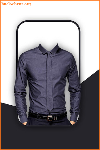 Men Shirt With Tie Suit Photo Editor screenshot