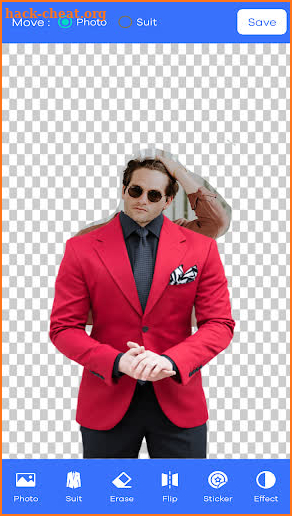 Men Women Photo Suit Editor screenshot