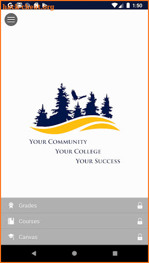 Mendocino College screenshot