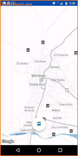 MendoTran Recorridos screenshot