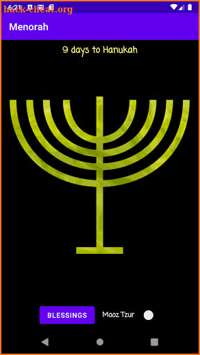 Menorah screenshot