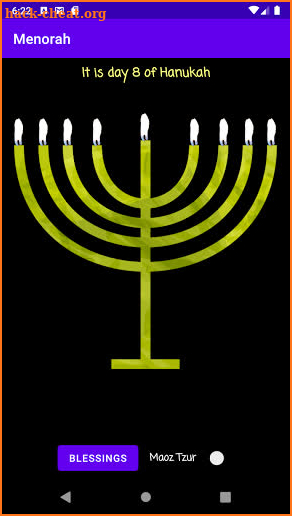 Menorah screenshot