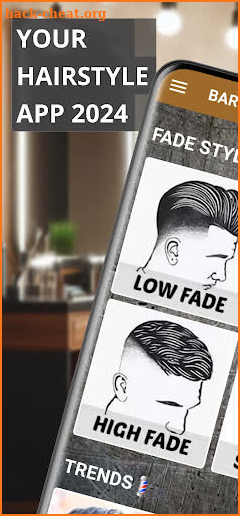 Men's Haircuts 2024 screenshot