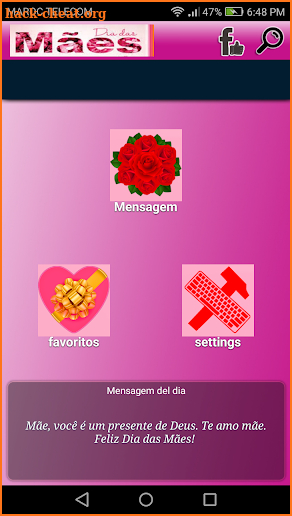 Mensagem Dia Das Mães screenshot