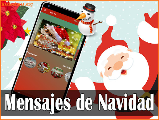 Mensajes de Navidad screenshot