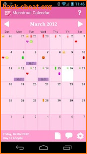 Menstrual Calendar Premium screenshot