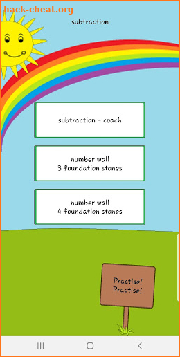 mental arithmetic - coach screenshot