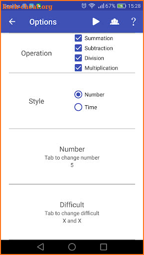 Mental Arithmetic Pro screenshot