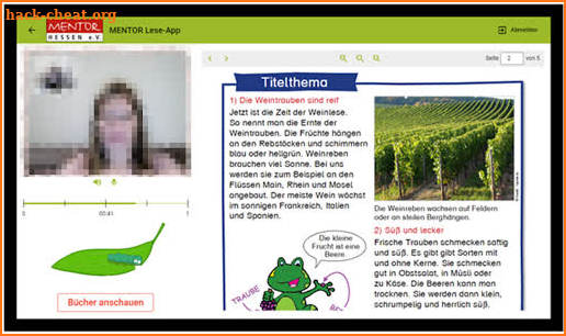 MENTOR Lese-App screenshot