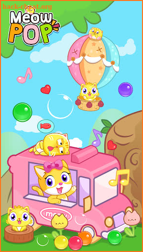 Meow Pop: Kitty Bubble Puzzle & Cats Blast screenshot