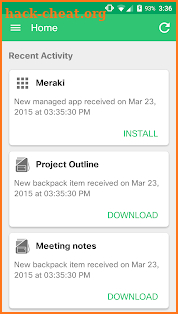 Meraki Systems Manager screenshot