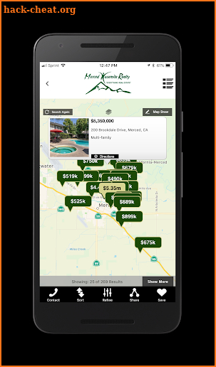 Merced Yosemite Realty screenshot