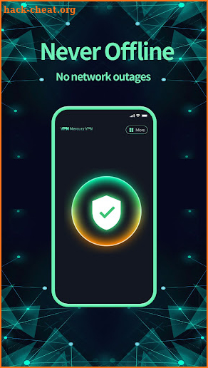 Mercury VPN screenshot