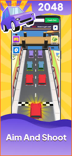 Merge 2048 Cars screenshot