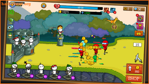 Merge Archer : Tower Defense screenshot