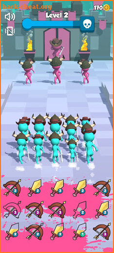 Merge Army 3D! screenshot