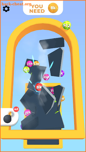 Merge Balls 2048 screenshot