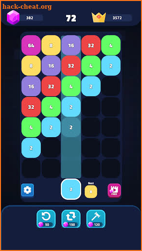 Merge Block: 2048 Shooter Game screenshot