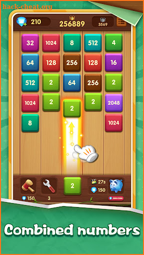 Merge Block: Shoot 2048 Puzzle screenshot