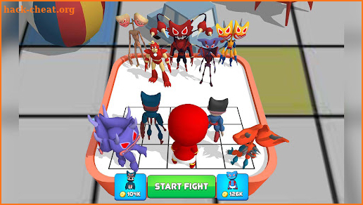 Merge Blue Monster Superhero screenshot