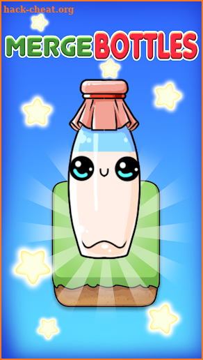 Merge Bottle - Kawaii Idle Evolution Clicker Game screenshot