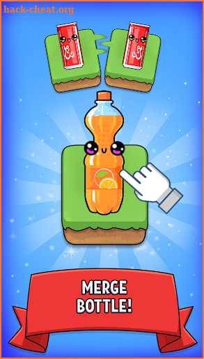 Merge Bottle - Kawaii Idle Evolution Clicker Game screenshot